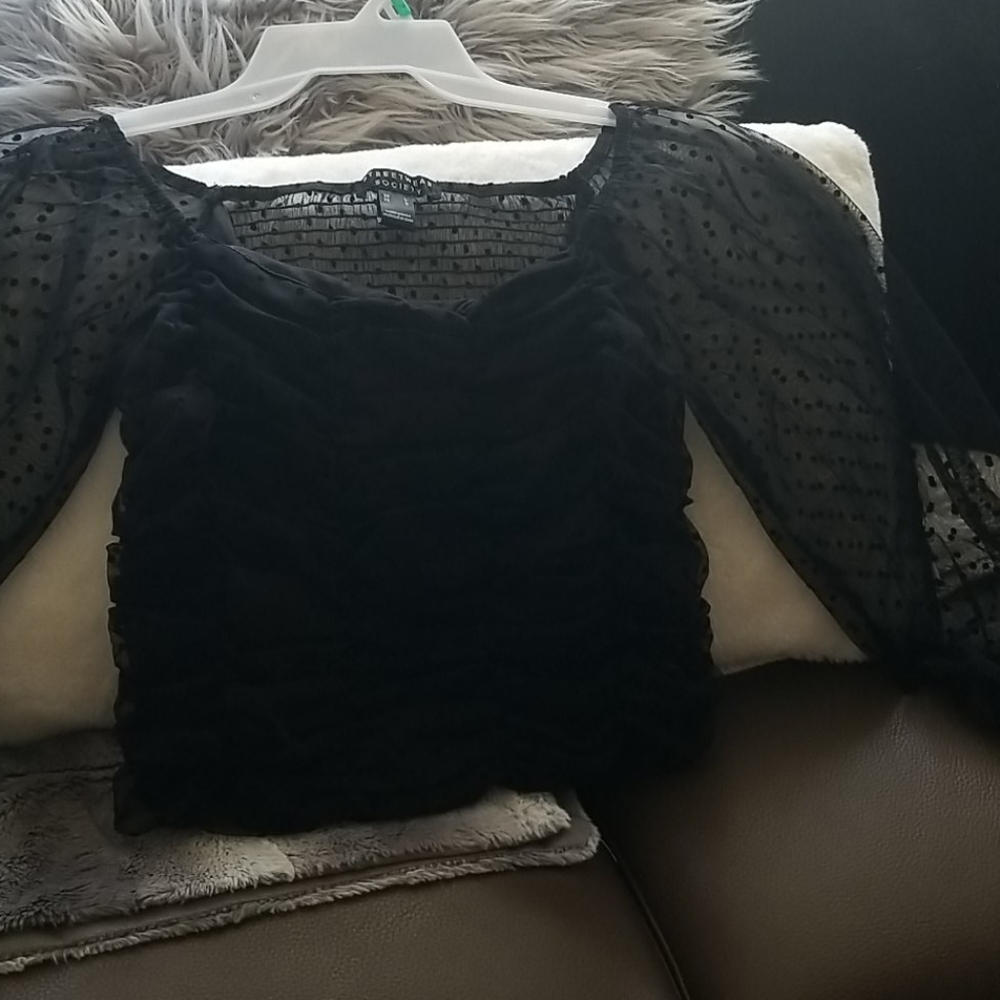 Streetwear society blouse